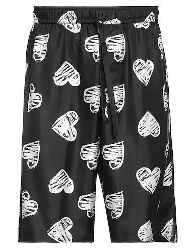 DOLCE&GABBANA Shorts & Bermuda Black 100% Silk