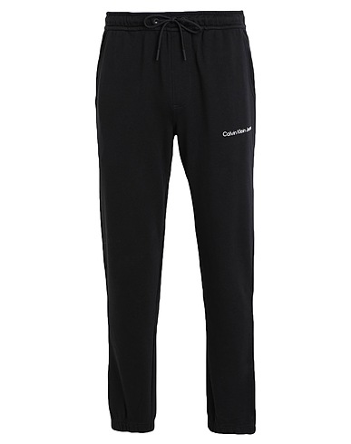 CALVIN KLEIN JEANS Casual trouser Black 100% Cotton