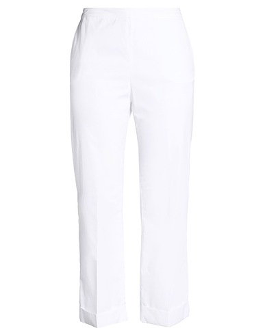 ASPESI Casual trouser White 100% Cotton