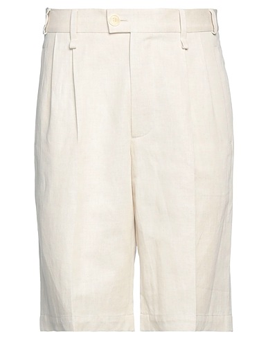 JACQUEMUS Shorts & Bermuda Beige 57% Cotton, 43% Linen