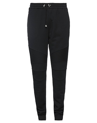 BALMAIN Pantalone Nero 100% Cotone