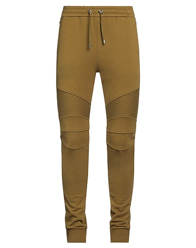BALMAIN Casual pants Military green 100% Cotton