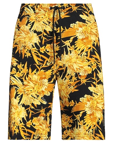 JUST CAVALLI Shorts & Bermuda Gold 100% Cotton