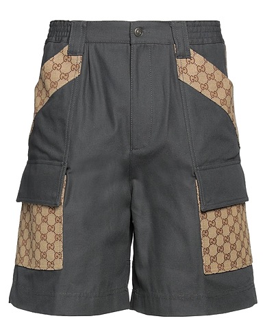 GUCCI Shorts & Bermuda Lead 100% Cotton, Polyester