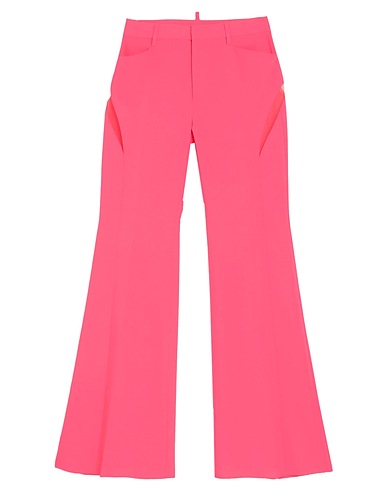 DSQUARED2 Casual trouser Fuchsia 100% Polyester, Polyurethane