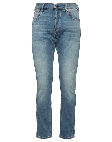G-STAR RAW Denim trousers Blue 91% Cotton, 7% Elastomultiester, 2% Elastane