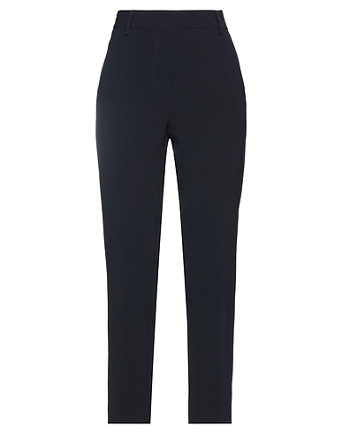 RUE DU BAC Casual pants Midnight blue 91% Polyester, 9% Elastane