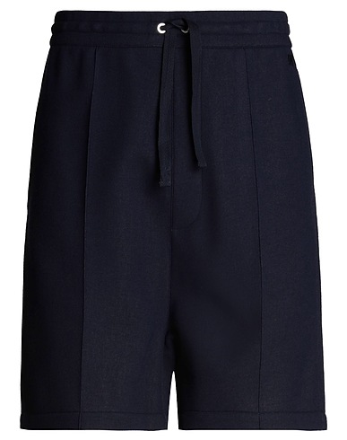 AMI ALEXANDRE MATTIUSSI Shorts & Bermudas Marineblau 85% Viskose, 15% Wolle
