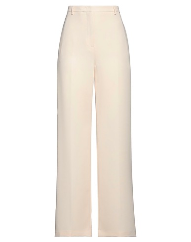 RUE DU BAC Casual pants Beige 93% Polyester, 7% Elastane