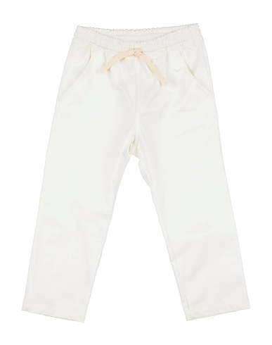 LE PETIT COCO Casual trouser AVORIO 97% Cotton, 3% Elastane