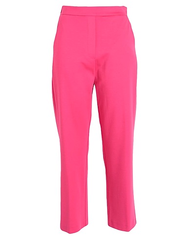 ANNA SERAVALLI Casual pants MAGENTA 53% Viscose, 41% Polyamide, 6% Elastane