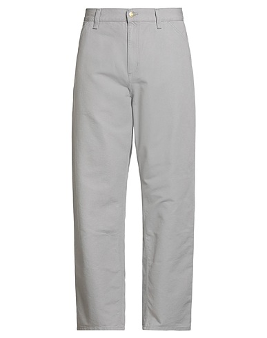 CARHARTT Casual trouser Grey 100% Organic cotton