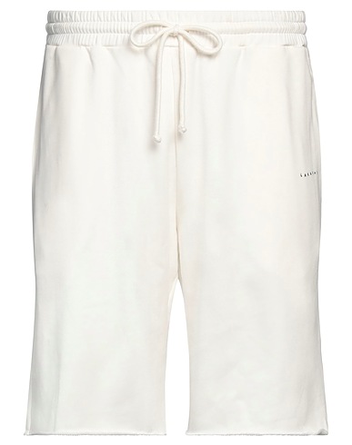 LARDINI ショートパンツ＆バミューダパンツ オフホワイト コットン 100%