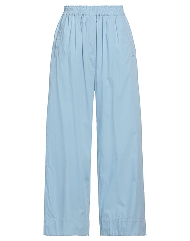 JUCCA Casual trouser Light blue 100% Cotton