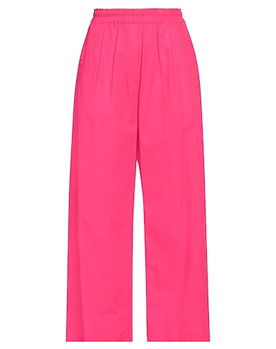JUCCA Wide-leg trousers FUCSIA 100% Cotton