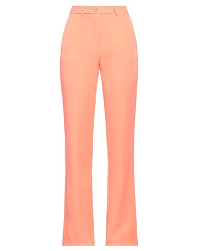 VICOLO Casual pants Salmon pink 88% Polyester, 12% Elastane