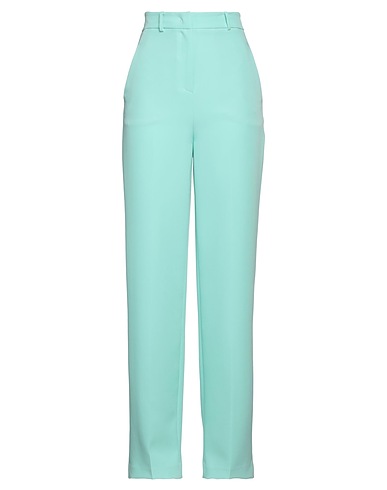 HINNOMINATE Casual pants Light green 89% Polyester, 11% Elastane