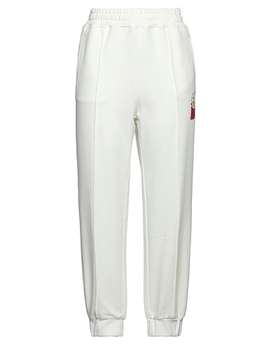 PHILOSOPHY di LORENZO SERAFINI Pantalone X PEANUTS Bianco 100% Cotone