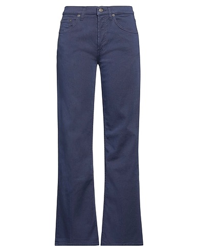 DONDUP Denim trousers Navy blue 92% Cotton, 6% Elastomultiester, 2% Elastane