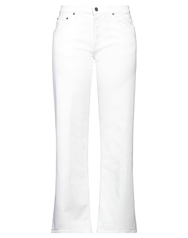 DONDUP Pantaloni jeans Bianco 92% Cotone, 6% Elastomultiestere, 2% Elastan