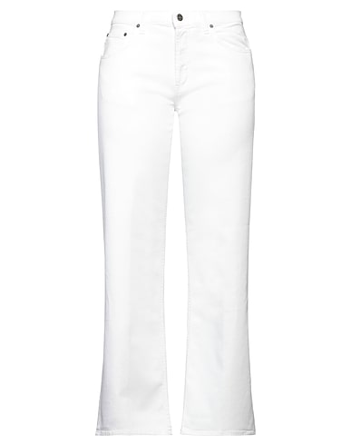 DONDUP Jambe évasée BIANCO 92% Coton, 6% Élastomultiester, 2% Élasthanne