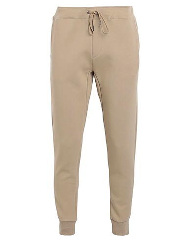 POLO RALPH LAUREN Casual pants  DOUBLE-KNIT JOGGER PANT 
 Sand 66% Cotton, 34% Recycled polyester