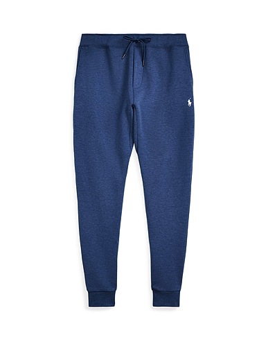 POLO RALPH LAUREN Casual pants  DOUBLE-KNIT JOGGER PANT 
 Slate blue 66% Cotton, 34% Recycled polyester