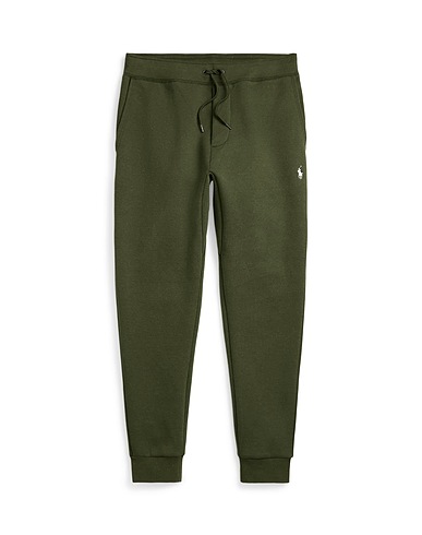 POLO RALPH LAUREN Casual trouser  DOUBLE-KNIT JOGGER PANT 
 Military green 66% Cotton, 34% Recycled polyester