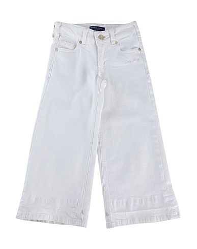 SCOTCH R'BELLE Pantaloni jeans Bianco 50% Cotone organico, 48% Cotone, 2% Elastan