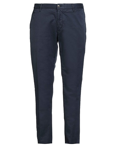INCOTEX Casual trouser SLACKS BY SLOWEAR Navy blue 97% Cotton, 3% Elastane
