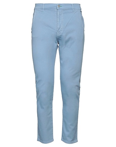 GREY DANIELE ALESSANDRINI Five Pockets Hellblau 97% Baumwolle, 3% Elastan
