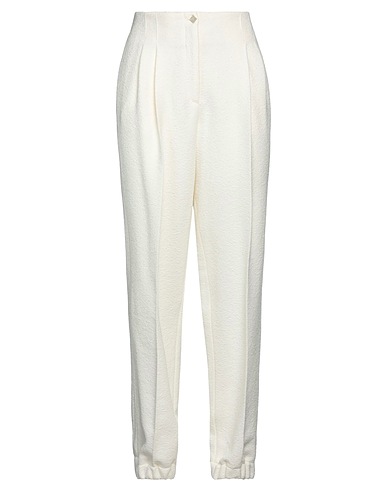ROCHAS Casual trouser Off white 48% Virgin Wool, 35% Acrylic, 17% Polyester