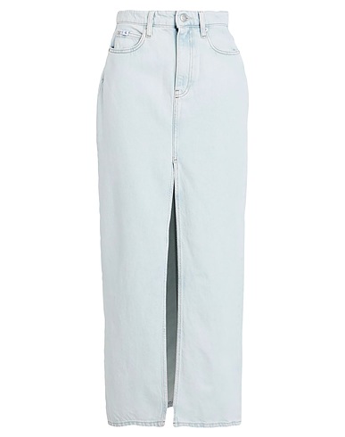 CALVIN KLEIN JEANS Rock Blau 100% Baumwolle