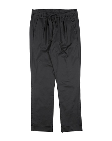 MSGM Casual trouser KIDS Black 97% Cotton, 3% Elastane