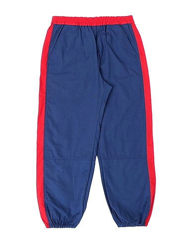 GUCCI Casual trouser Navy blue 100% Cotton, Polyester