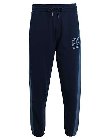 TOMMY JEANS Pantalone Blu navy 82% Cotone, 18% Poliestere