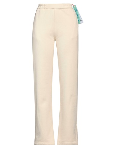 OFF-WHITE™ Casual trouser Ivory 100% Organic cotton