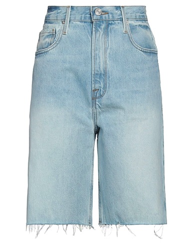 FRAME Denim shorts Blue 100% Cotton