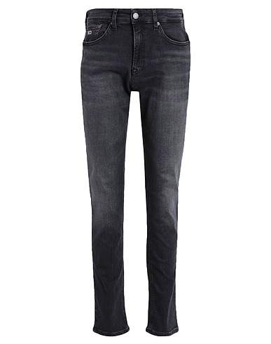 TOMMY JEANS Denim trousers Black 79% Cotton, 20% Recycled cotton, 1% Elastane