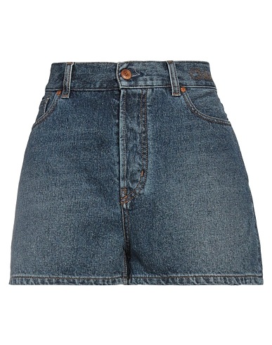 CHLOÉ Denim shorts Blue 87% Cotton, 13% Hemp