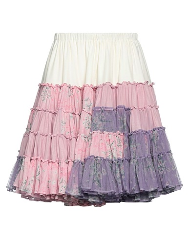 ERL Mini skirt Antique rose 95% Polyester, 5% Elastane