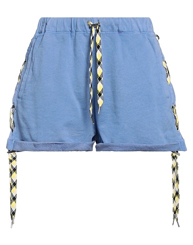 FAITH CONNEXION Shorts & Bermuda Light blue 100% Cotton