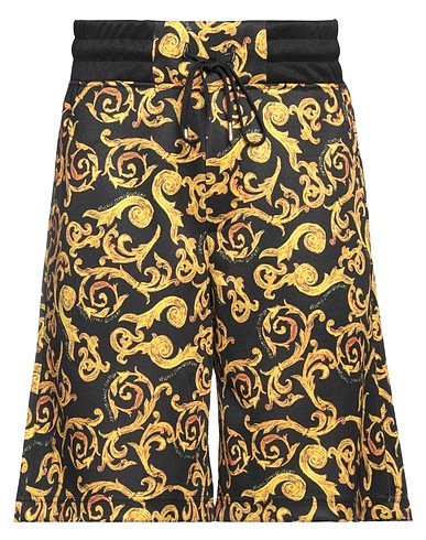 VERSACE JEANS COUTURE Shorts & Bermuda Nero 100% Poliestere