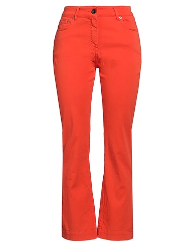 SEMICOUTURE Bootcut Jeans Tomato red 92% Cotton, 6% Elastomultiester, 2% Elastane