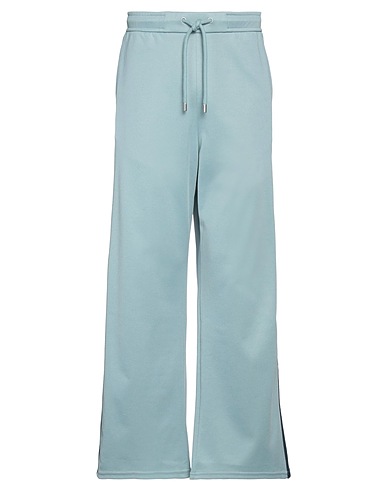 LANVIN Casual trouser Pastel blue 55% Polyester, 45% Cotton