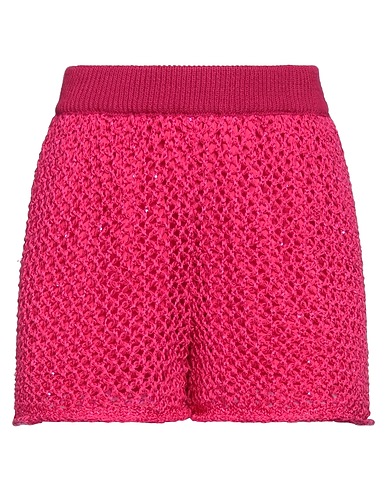 MARIUCCIA Shorts & Bermuda Fuchsia 50% Cotton, 50% Acrylic