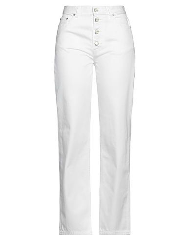 GANNI Jeans Weiß 100% Organische Baumwolle