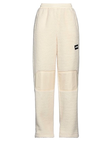 ROTATE BIRGER CHRISTENSEN Casual trouser Ivory 100% Recycled polyester