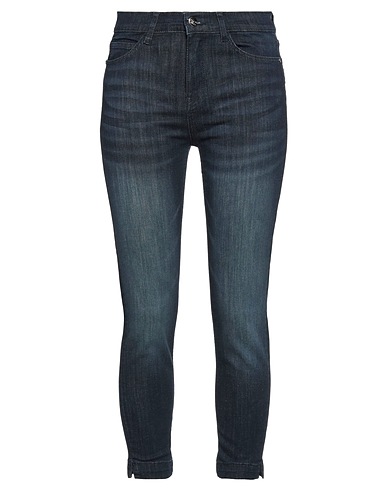 KAOS JEANS Denim trousers Blue 97% Cotton, 3% Elastane
