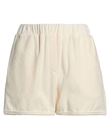 SOALLURE Shorts & Bermuda Avorio 80% Cotone, 20% Poliestere